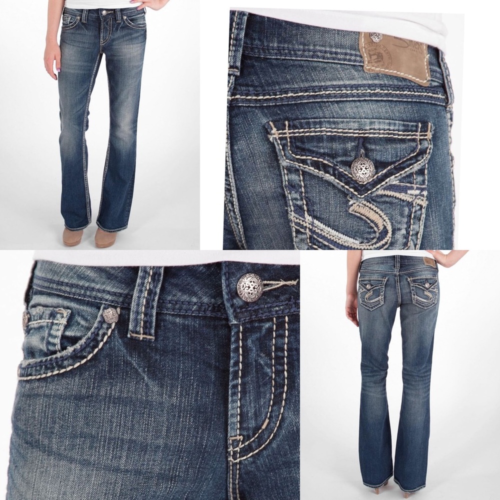 Silver Brand Suki Surplus Boot Stretch Jeans